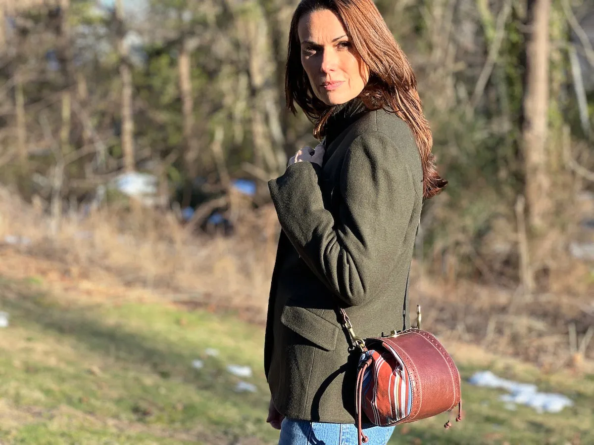 Ascot Crossbody - Retro Scarf