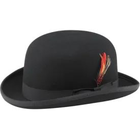 Black Classic Derby Hat