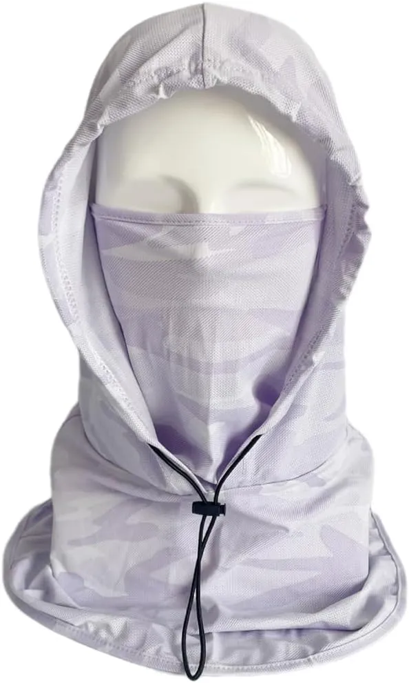 Breathable Camo Sun UV Protection Balaclava Hood Mask Full Head Mask Face Cover for Men Women Cycling Motorcycle Fishing