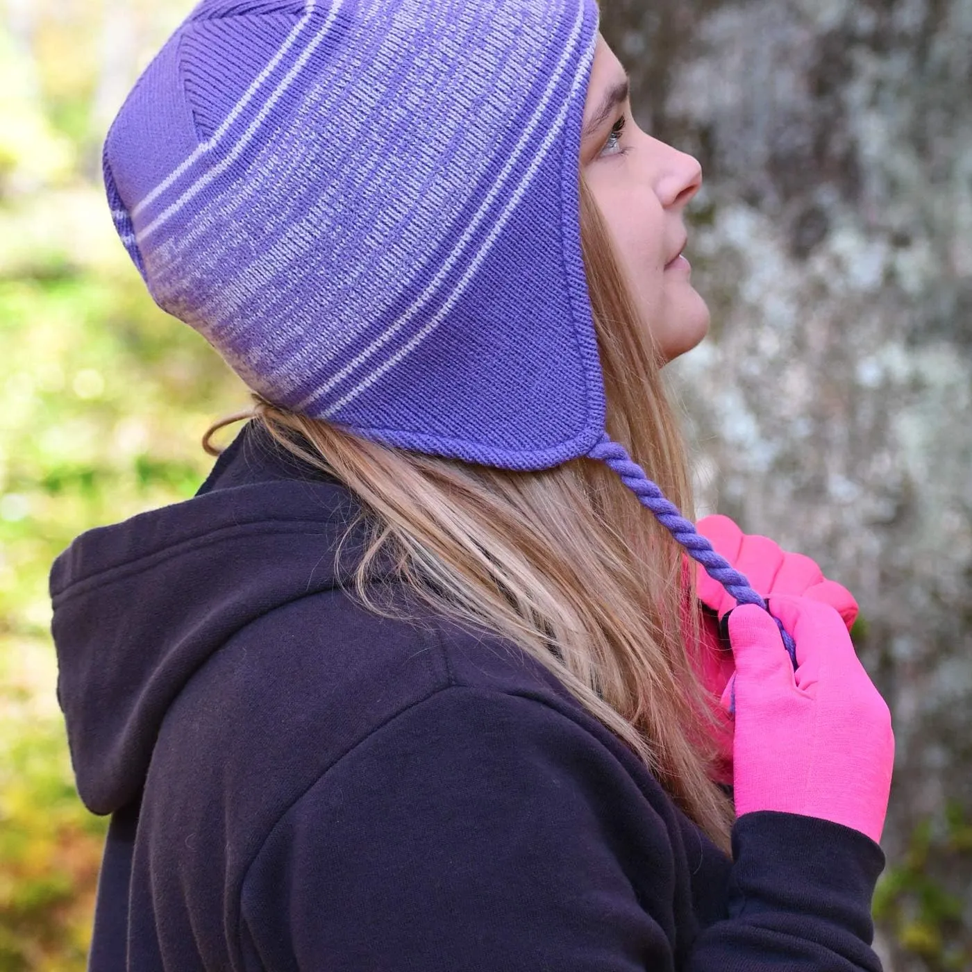 C9 Champion Kids' Peruvian Hat with Ear Flaps and Fleece Lining