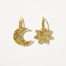 Celestial Hoop Earrings