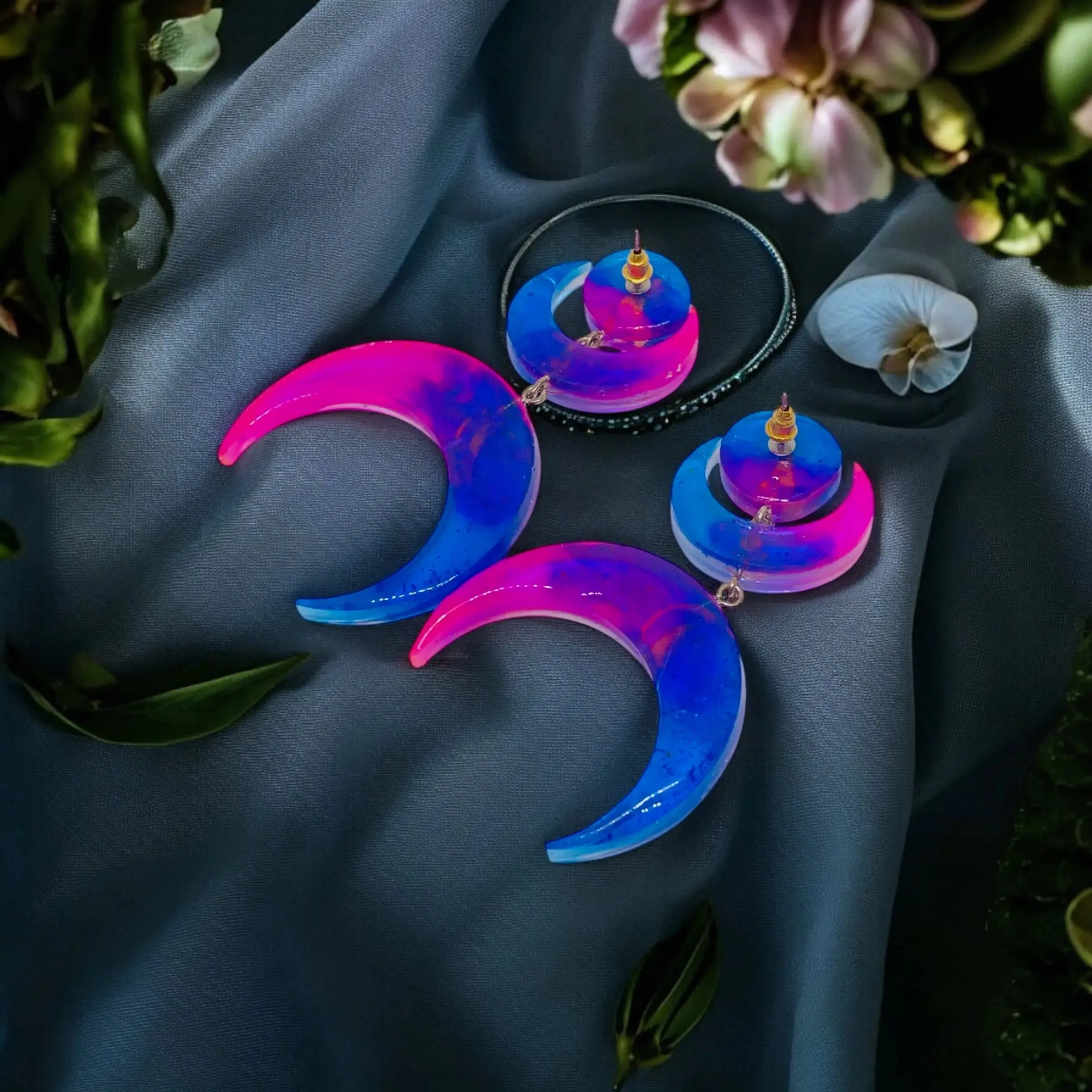 Celestial Lunar Bohemian Earrings