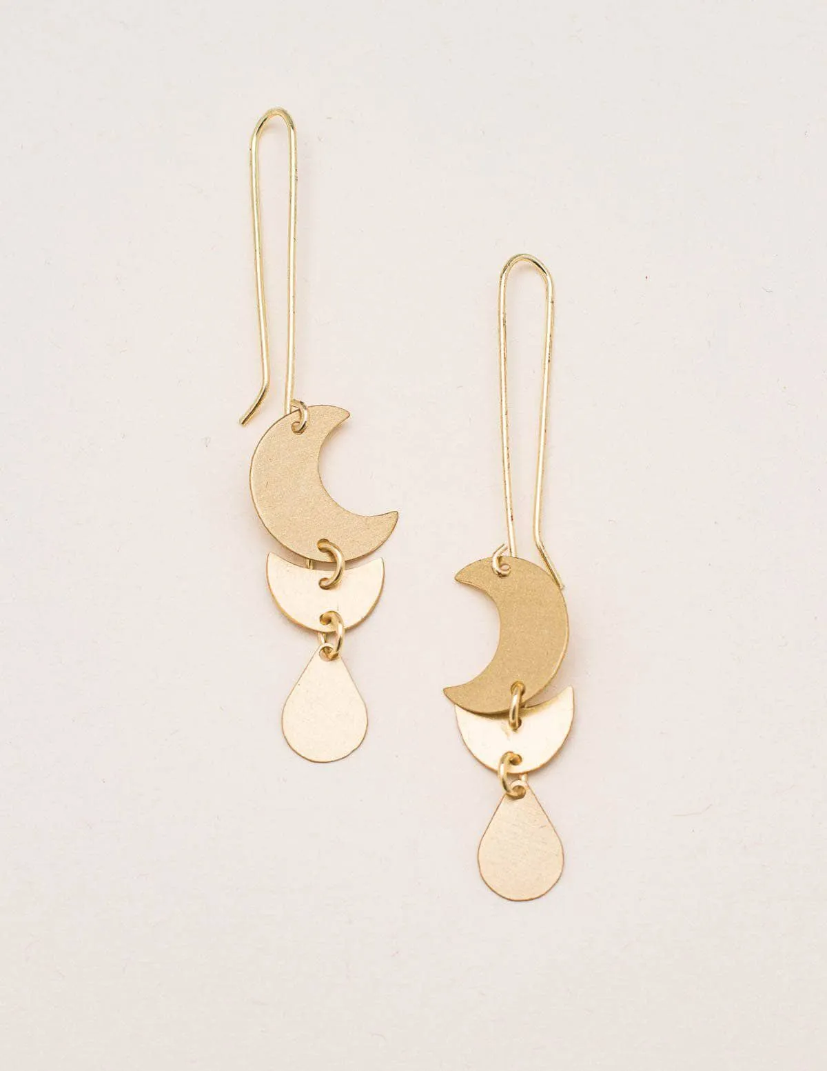 Fair Trade Moon Drop Earrings