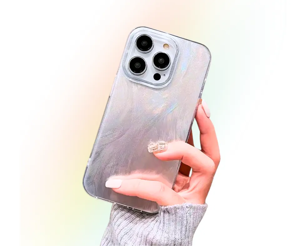 Feather Sand Color iPhone Case