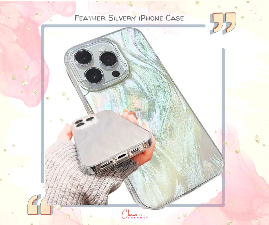 Feather Sand Color iPhone Case
