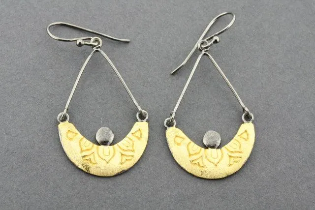 Julilla earring - gold plated