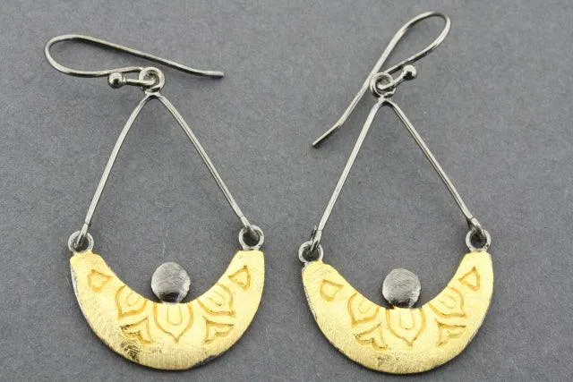 Julilla earring - gold plated
