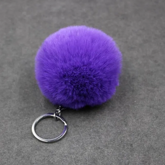KeyChain Rabbit Hair