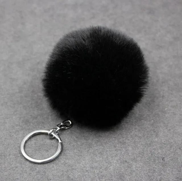 KeyChain Rabbit Hair