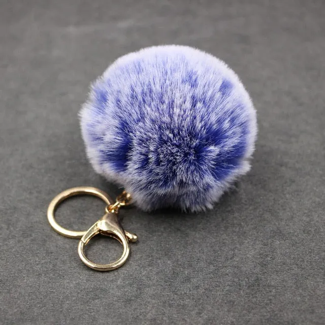 KeyChain Rabbit Hair