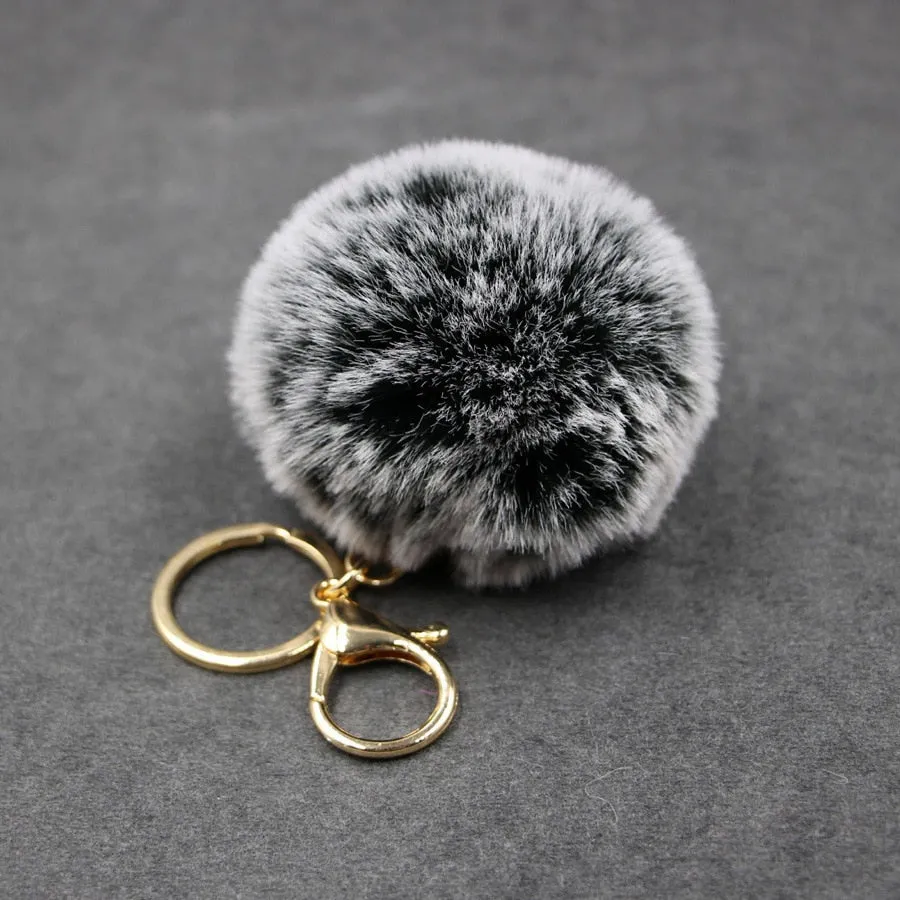 KeyChain Rabbit Hair