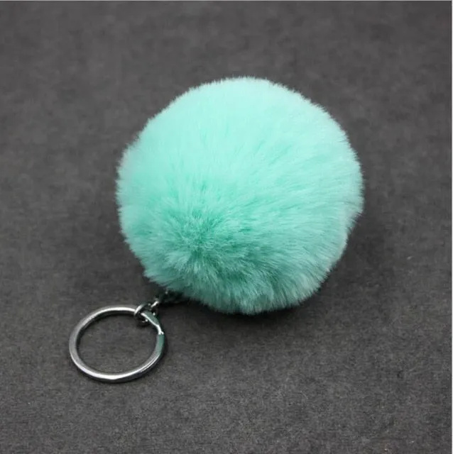 KeyChain Rabbit Hair