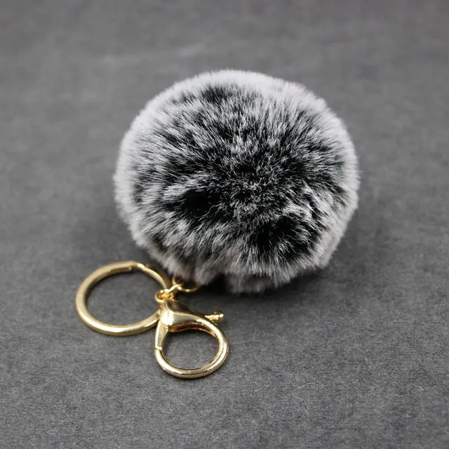 KeyChain Rabbit Hair