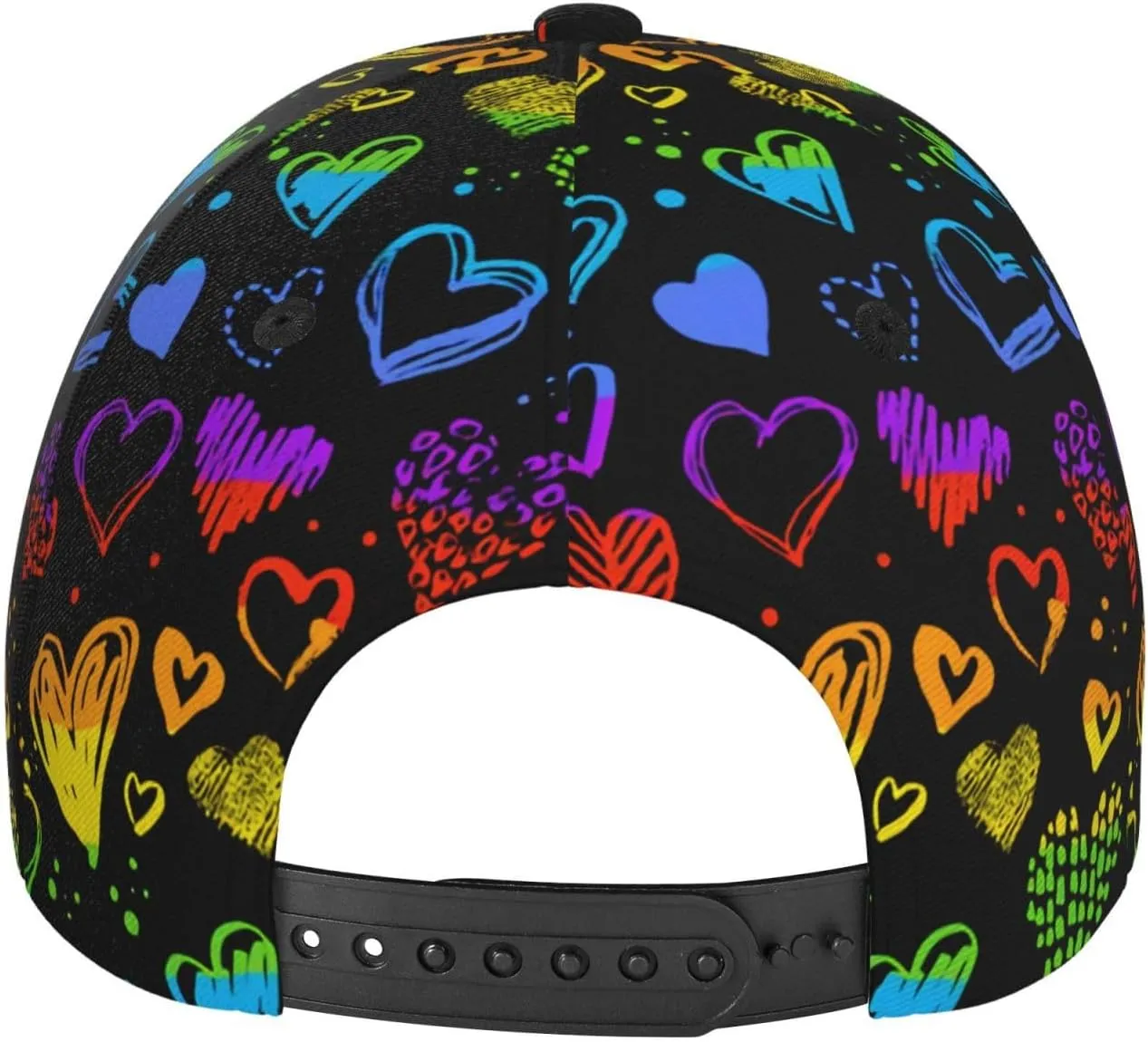 LGBT Gay Pride Rainbow Hat Men Women Baseball Cap Adjustable LGBT Trucker Hat Unisex Style Headwear Hats