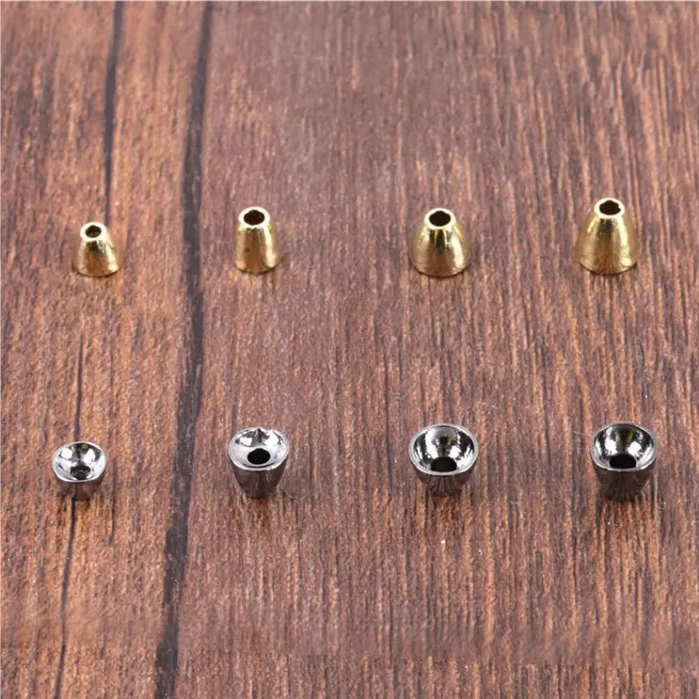 Maxcatch Tungsten Cone Head Beads for Fly Tying, 25 Pieces
