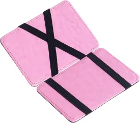 Men's Fashion Magic Money Clip Leather Minimalistic Slim Wallet