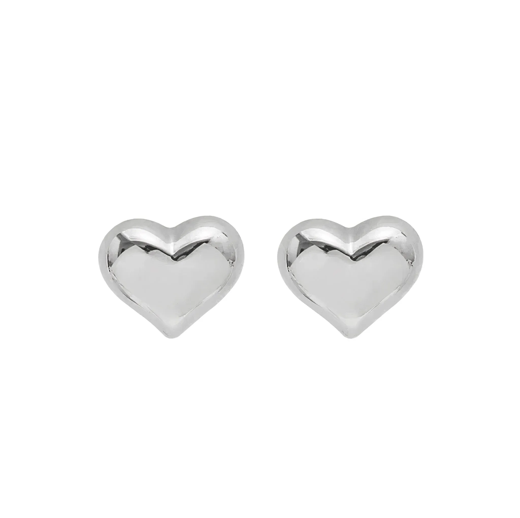 MINIMALIST HEART SHAPE STUDS