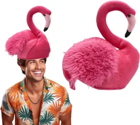 Nicky Bigs Novelties Adult Funny Plush Animal Hat Bird Themed Headwear Events Hilarious Costume for Men, Women & Teens