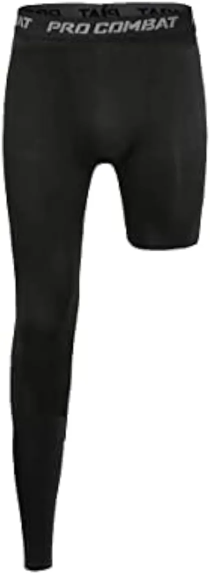 One Leg Compression Tights Long Pants Basketball Sports Base Layer Underwear Active Tight