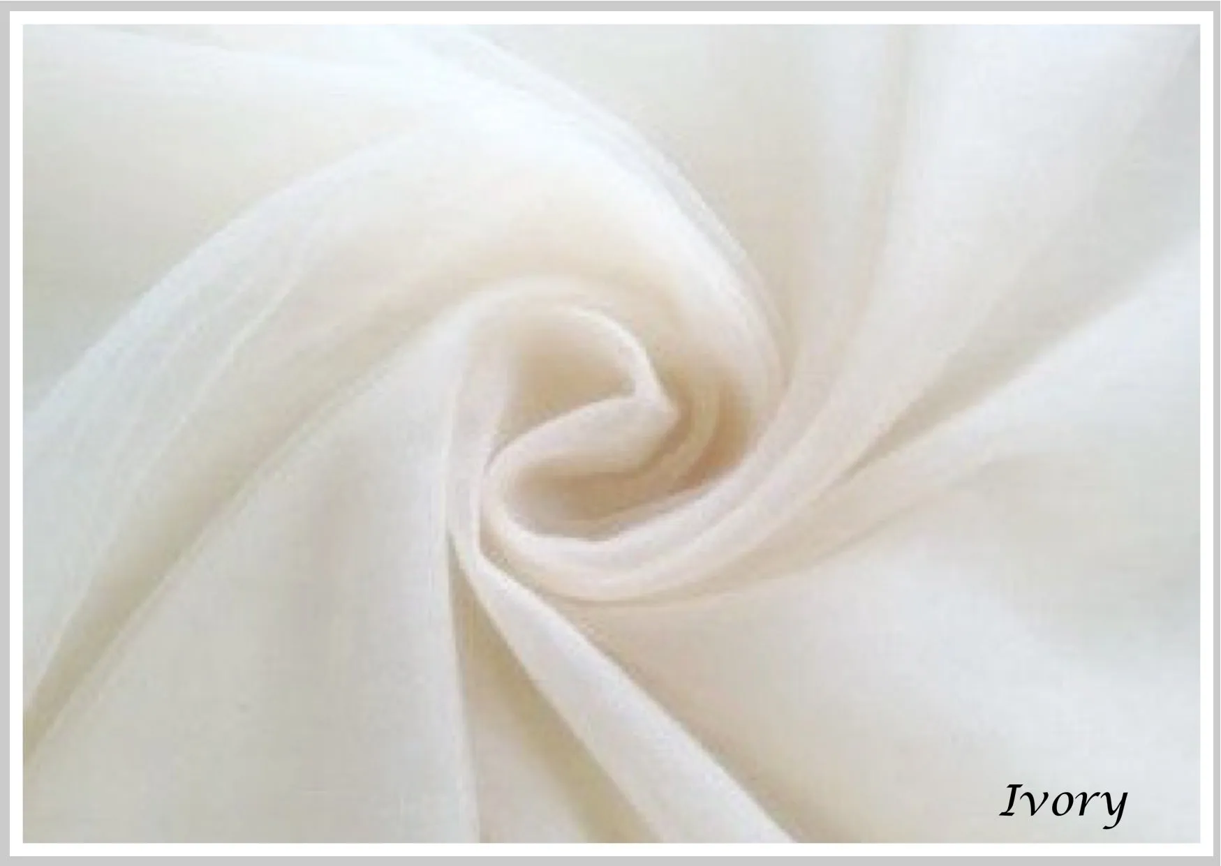 "Elisha" - Simple 2-Tier Cathedral Bridal Veil - Available in White and Ivory