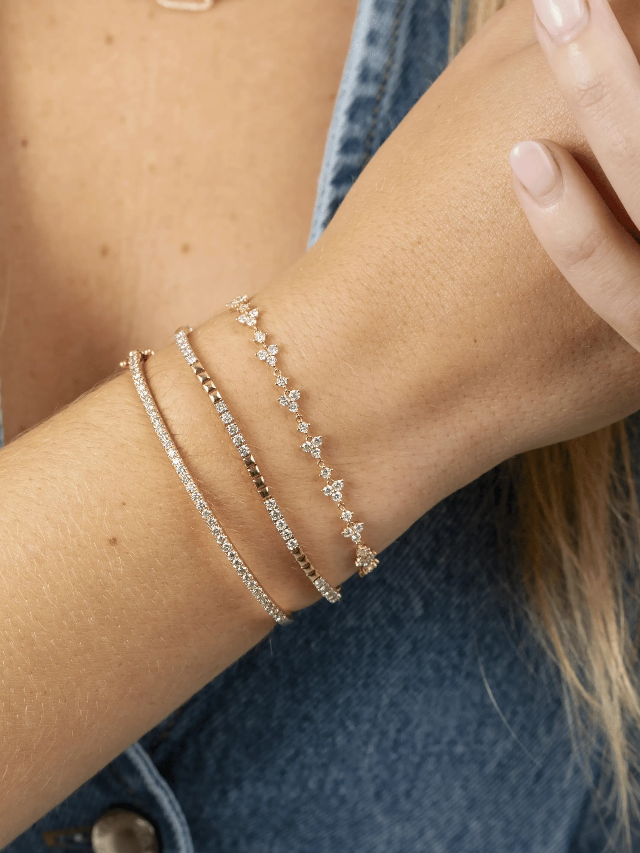 Riley Diamond Bracelet 14K