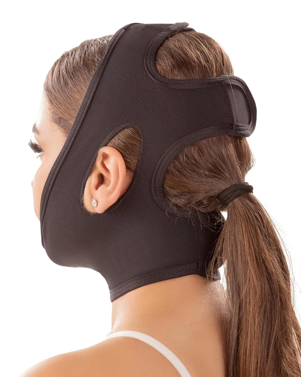 Shape Concept Chin Strap Support Band Neck Bandage Face Chin High Compression