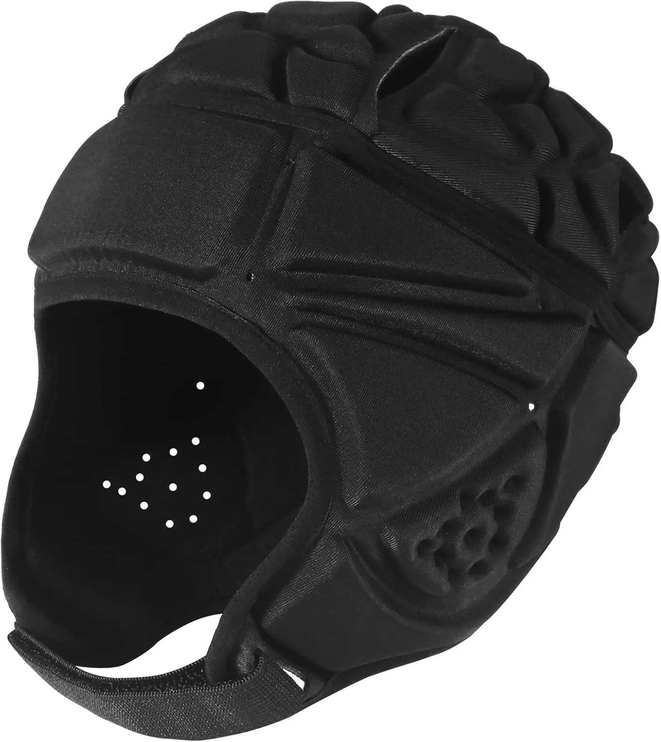 Soft Shell Flag Football Helmet 7V7 Scrum Cap Rugby Headguard Padded Helmet for Youth and Adult