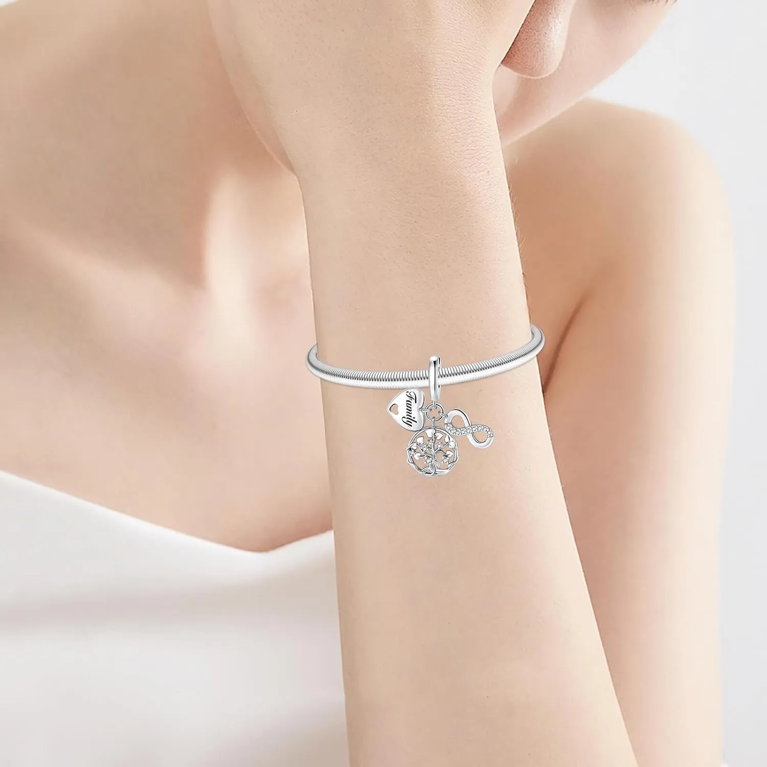 Sun Star Moon Elephant Sunflower Charm for Bracelet Necklace 925 Sterling Silver Love Heart Charms Happy Birthday Charms for Women Jewelry Gift