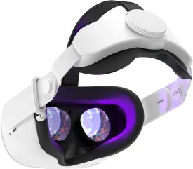 SUPERUS Head Strap for Meta Quest 2 VR - Elite Strap Replacement with Adjustable Hinge - Enhanced Comfort, Reduces Head Pressure - VR Accessories for Quest 2