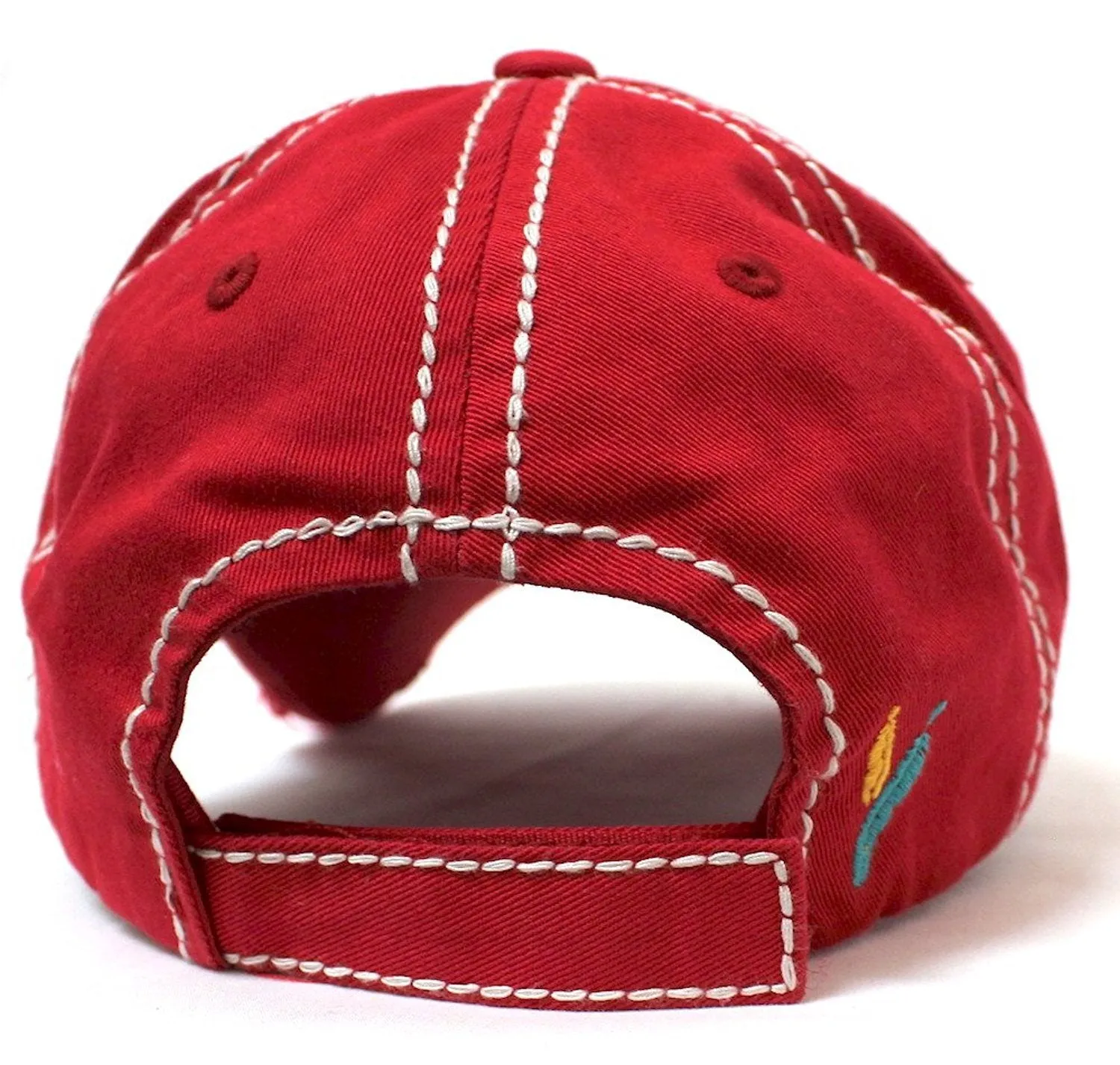 Triple Feather "Free Spirit" Patch Embroidery Hat