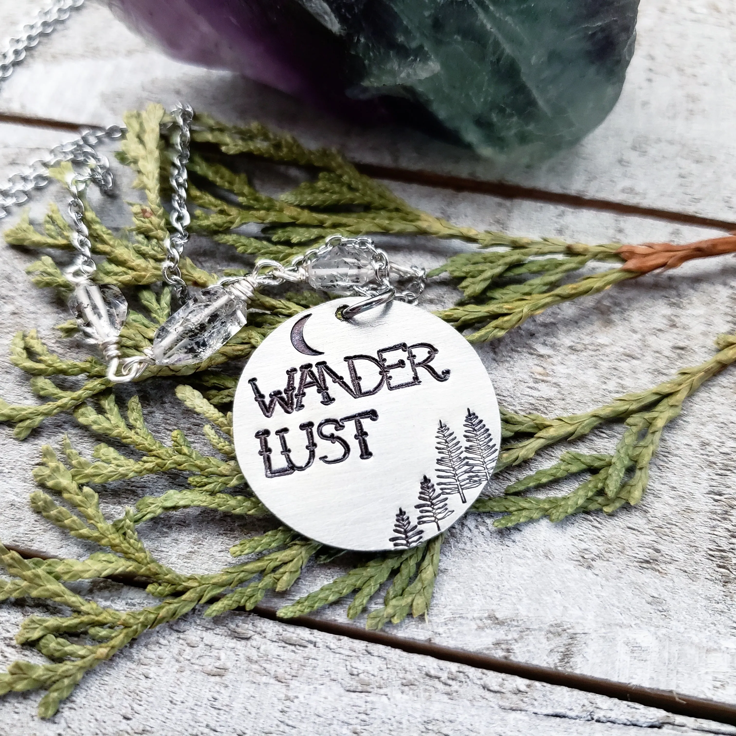 Wanderlust necklace