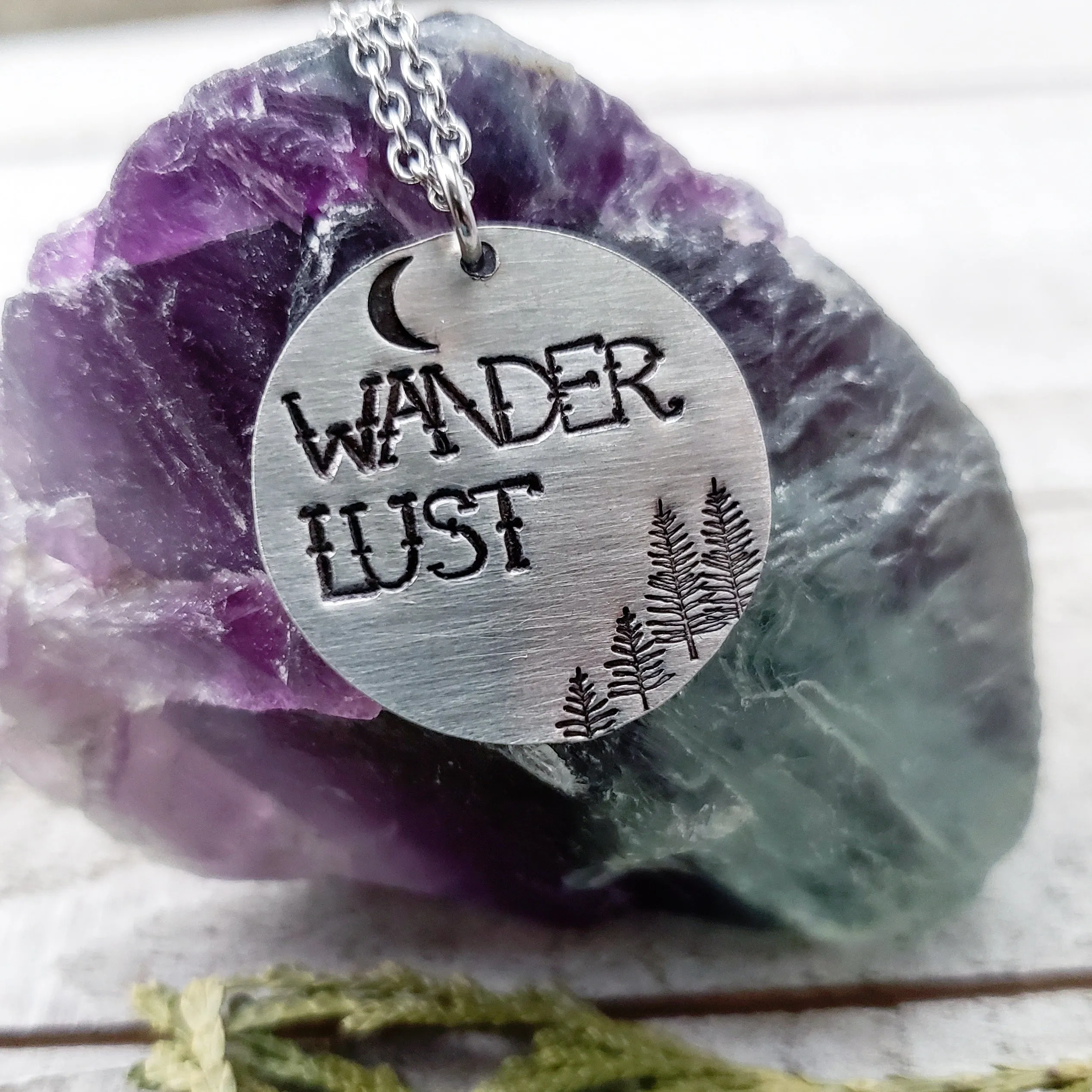 Wanderlust necklace