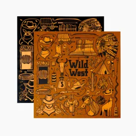 Wild West Retro Cotton Bandana with Clip
