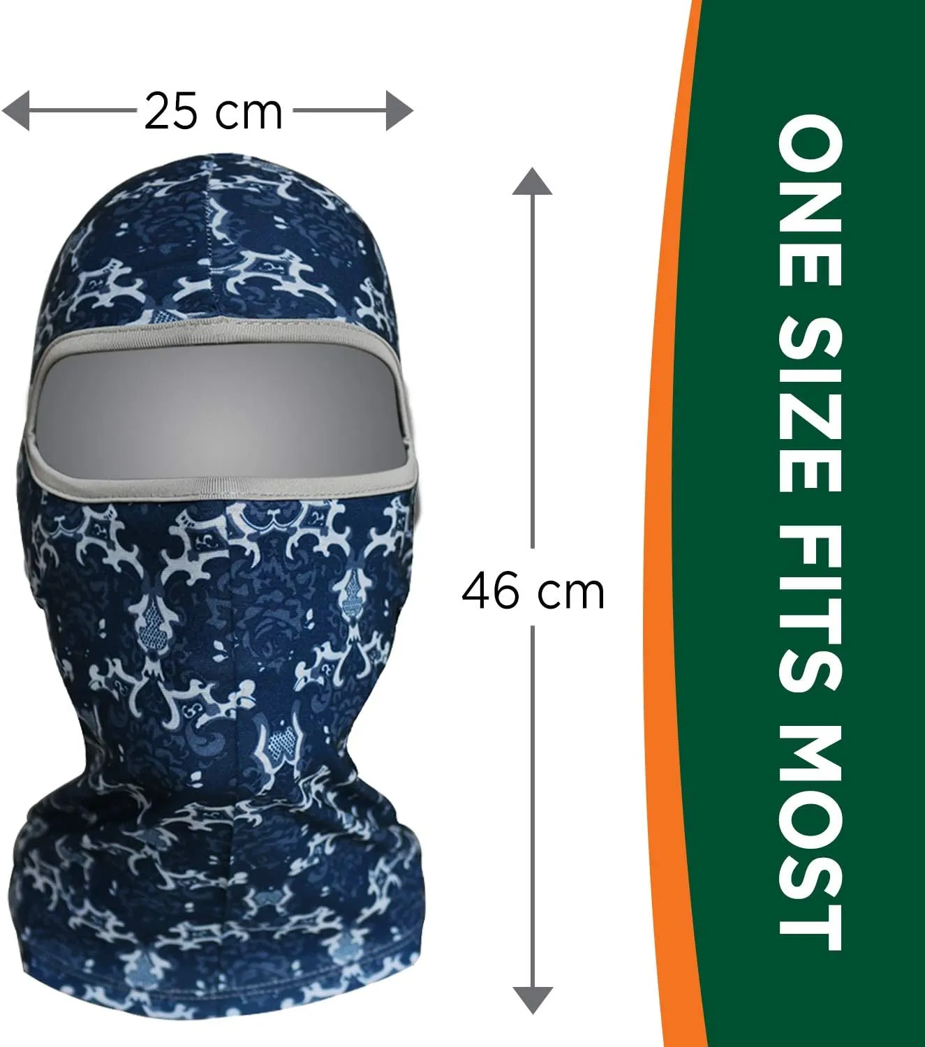 Wolf Sun Protection Breathable Balaclava Full-Face Mask Hood Neck Gaiter BBM